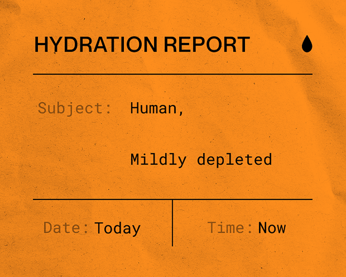Hydration report